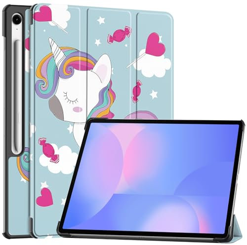 FANYUAN Funda para Samsung Galaxy Tab S10 FE+ Tablet, con Soporte Fnción y Auto Sueño/Estela, Ultra-Thin PU Leather Flip Case, Carcasa para Samsung Galaxy Tab S10 FE+.(Mariposa)