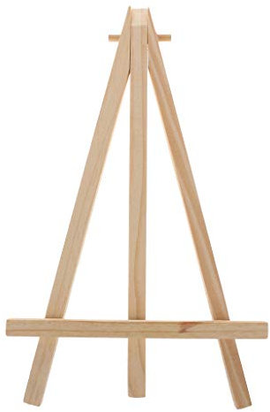 Holz-Staffelei-Staffelei, Ständer, verstellbar, für Dreieck, Regal für Anfänger, Kreatio lernen