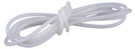 YJQHODY 1-teiliger O-Ring, weiße Gummidichtungsstreifen, Hochtemperatur-Silikonschnurdichtung for Haushaltsgeräte(2M*10MM)