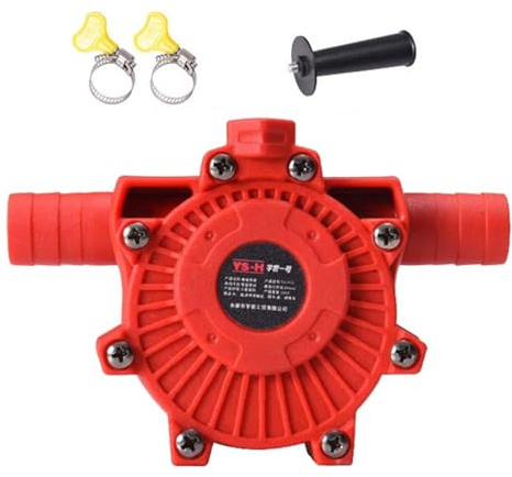 FQRDKT Potente Pompa Elettrica per Trapano per Un Versatile Trasferimento di Liquidi, Stile a