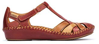 Pikolinos Halboffene Schuhe in Leder P. Vallarta für Frauen Farbe Sandia