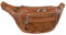 STILORD 'Maverick' Leder Bauchtasche Gürteltasche Umhängetasche Hüfttasche Kameratasche Handy Reise Festival Trekking Damen Herren weiches Leder, Farbe:antik - braun