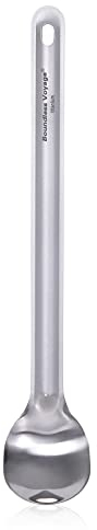 Boundless Voyage Outdoor Vaisselle Titanium Long Poignée Cuillère Ultra-Léger Camping Couverts