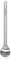 Boundless Voyage Outdoor Vaisselle Titanium Long Poignée Cuillère Ultra-Léger Camping Couverts
