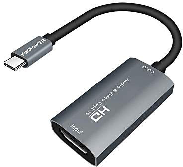 Carte de Capture Vidéo 60FPS Full HD 1080p Enregistrement HDMI vers Type-C