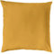 Decoper ® Mako-Satin Kissenbezug aus 100% Baumwolle | Atmungsaktiv & kuschelig weich | Farbe Senf Gelb | 1 teilig - 80 x 80 cm