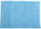 MSV Badteppich Badvorleger Duschvorleger Chenille Hochflor Badematte 50x80 cm – Pastellblau