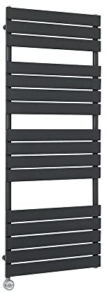 Milano Lustro 1000W Anthracite Flat Panel WiFi Electric Heated Towel Rail - 1500mm x 600mm