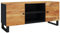 vidaXL TV Schrank Fernsehschrank Fernsehtisch Lowboard Sideboard TV Möbel HiFi Schrank Unterschrank TV Tisch 105x33x46cm Massivholz Akazie