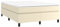 vidaXL Cadre à sommier tapissier en Cuir synthétique crème 140 x 200 cm, lit, Meuble de Couchage, sommier tapissier, Cadre de lit, lit Double, sommier tapissier, Lits