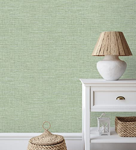 GAULAN 682339 - Vliestapete, Strapazierfähig, Abwaschbar. Tapete mit gewebtem Pflanzenfaser-Effekt in Reliefstruktur für Wohnzimmer Küche Bad Flur Esszimmer - Rolle 10 m x 0,52 m