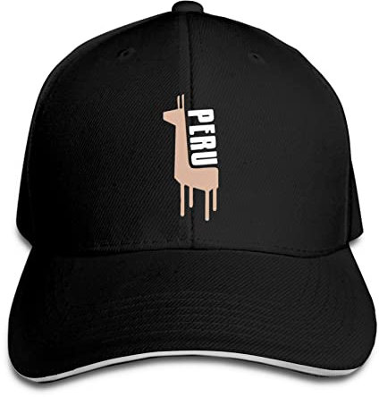 934 Unisex Snapback Baseball Cap Retro Peruanisches Peru-Lama Angeln Hüte Leicht Baseball Kappe Mütze Atmungsaktiv Hysteresenkappe Für Laufen Golf Angeln