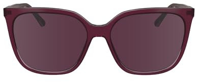 Calvin Klein Women's Sunglasses CK24509S - Cherry/Rose with Solid Wine Lens