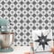 Starry Tile Stickers - Fireplace - Waterproof & Removable - Peel and Stick - Backsplash Tile Stickers (Grey Starry 4X4)