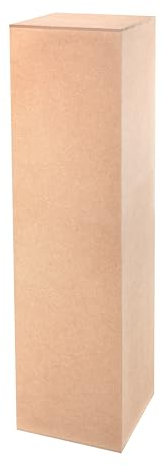 DECOKTIVO Colonne décorative en MDF, colonne de fleurs pour salon, support de fleurs, piédestal, support de plantes, socle stable, design moderne, 110 x 30 x 30 cm