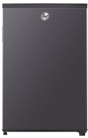 Hoover HOUQS58ESK Undercounter 55cm Freestanding Freezer, Silver,