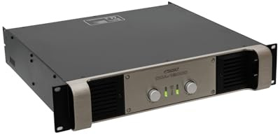 PSSO DCA-12000 2-Kanal-Endstufe SMPS | Class I Stereo-PA-Verstärker mit Schaltnetzteil, 2 x 6000 W RMS (2 Ohm), 2 x 3900 W RMS (4 Ohm)