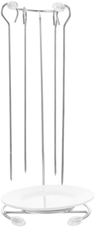 Cabilock Soporte Para Brochetas Parrilla Para Barbacoa Suministro De Cocina Acero Inoxidable Ideal Para Amigos y Familiares
