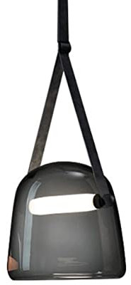 Lampada a sospensione Lampada a sospensione retrò Lampada da forno in vetro Lampada a sospensione artigianale Lampadario E27 regolabile in altezza di fascia alta Paralume adatto per portico corridoio