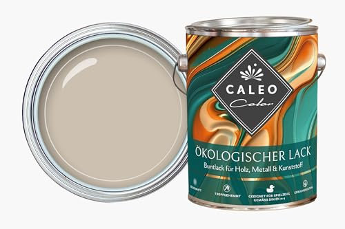 Caleo Color Lack SANDDÜNE 0,68 Liter - ökologischer Lack für Möbel - natürlich, lösemittelfrei, spielzeugtauglich