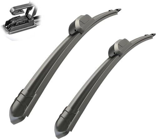 AlbaEUC Vordere Scheibenwischer Für Opel Corsa C 2000-2006，Flache Premium Wischerblätter Wischerblätter Set für Frontscheibe
