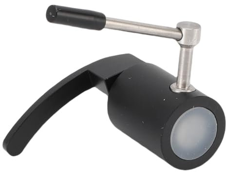 Automatischer Tonearm -Lifter für Plattenspieler, Universelle Aluminiumlegierung und Edelstahlarmarme mit 2,5 -mm -Hubhöhe, Geräuschloser Sicherheits -Upgrade für LP (Black)