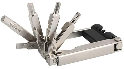 Bike Tool | Portable Foldable Maintenance Wrench,Bike Repair Tools,for Biking Cycling Park Motorcycle Cyclist Maintenance
