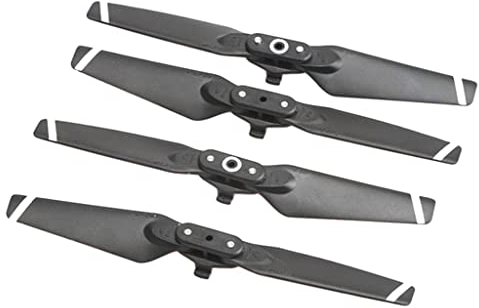 Sharplace 4 Stück RC Propeller Props Rotorblatt für DJI Spark, RC Drone Propeller, Originalpropeller, Ersatzpropellerblätter, Schnellwechselpropeller, Quick Release Faltbare Flügel, Drohnen Zubehör