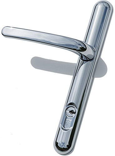 Lock Lock High Security UPVC Lever Door Handle 122mm Screw Positions Chrome