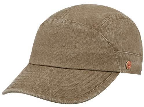 Mayser Marcelo Basecap Fullcap UV-Schutz Made in EU Herren Sommer Khaki 58 cm