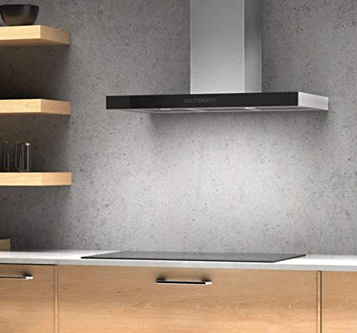 Airforce F205 90cm Wall Mounted Slim Cooker Hood - Black