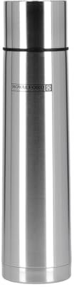 Royalford 350ML Stainless Steel Vacuum Water Bottle | Insulated Flask Bottle | Flask with Double Wall Design | Hot & Cool, Portable & Leak Proof | Perfect for Camping Hiking
