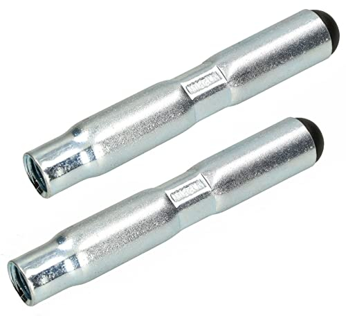 KOTARBAU® 2er Set Gewindemuffe ⌀27 mm M20 zum Einmauern für Einstellbares Torband Verzinkt