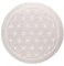 Générique Disque Fleur de Vie en Sélénite ø10cm - Plaque de rechargement