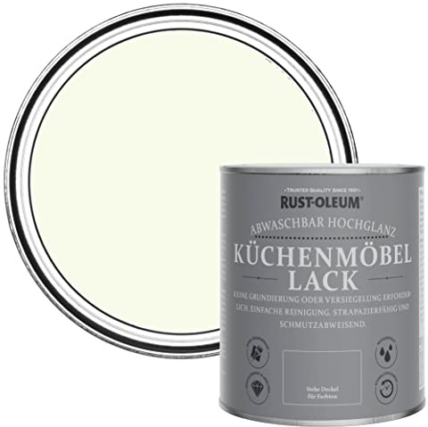 Rust-Oleum Green Kitchen Cupboard Paint in Gloss Finish - Apple Blossom 750ml