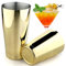 Shaker à cocktail en acier inoxydable – 2 pièces 530,3 g et 793,8 g Boston Shaker Bar Shaker Shaker Set de barman Shaker pour barman – Doré
