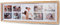 Kobolo Bilderrahmen Bilderhalter Collage Eva für 9 Bilder aus Holz in beige
