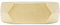 Fossil Herrenring, All Stacked Up Gold-Tone Edelstahl Siegelring