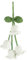 Rear View Mirror Hanging Accessories, Cute Car Accessories for Women, Bellflower Hand Knitted Car Pendant, Mirror Hanging Accessories for Your Car (white)