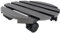 JOIEYOU Pflanzenroller, 2 Stücke Blumenroller 100kg Tragkraft, Blumentopf Untersetzer mit 360 rollen, witterungsbeständiges WPC-Rollbrett – Rund Ø30 cm, Grau