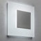 SET LED Treppenbeleuchtung Premium SunLED Pyramid Small 230V 1W Echtes PlexiGlas Treppenlicht mit Unterputzdose Beleuchtung Wandeinbauleuchte (ALU: Silbergrau; LICHT: Kaltweiß, 10 Stück)