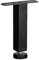 pingping1991 1 Pied de Meuble Reglable, Pieds de Lit Reglable Tube Carré Pattes de Meuble de Type TRemplacement Jambe pour Sommier a Lattes pour Armoire, canapé, lit (35cm)