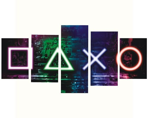 KAIRNE 3D Gamer Wall Stickers,Gaming Poster,Wall Sticker for Bedroom for Boys,Xbox Game Wall Stickers,Video Game Wall Decals for Kids Bedroom Accessories Nursery Decoration Gift,30x30 cm