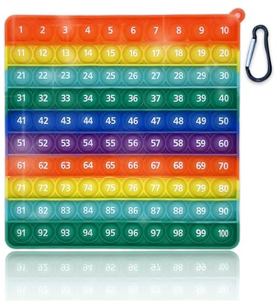 Zamety Pop It,Pop It Spiel,Autismus Spielzeug,Digitale Bildung Entwicklung Von Intelligenz Stressabbau Spielzeug, Geeignet füR Schulkinder Studenten Autismus Praxis Angstabbau Spiel