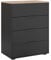 Vicco Sideboard Betti, Anthracite/Sonoma, 80 x 101.9 cm avec 4 tiroirs