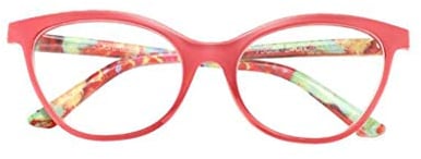 LXZSMH Lesebrille, Cateye-Lesebrille, rote Brille, magnetische Clic-Brille, Damen-Designer, leichte Augenbelastung (Farbe: Rot, Größe: 2,0)