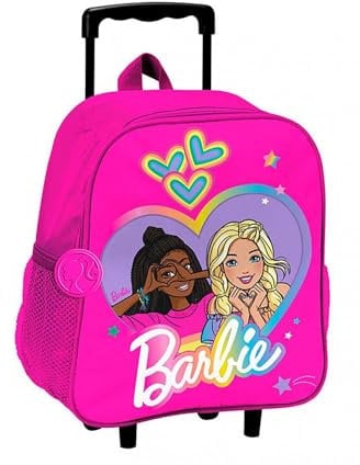 Barbie Rucksack Trolley, fuchsia, S