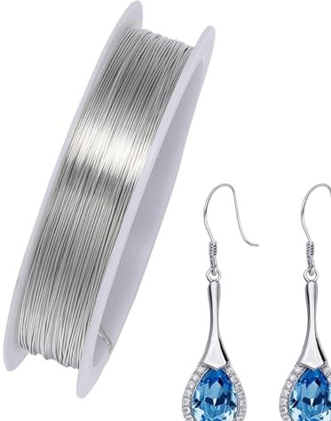 Copper Bead Wire | 0.2mm-1.0mm Jewelry Making Supplies and Crafting, High Temperature Resistant Resistance Wire, Jewelry Copper Wire, Copper Beading Wire For Necklace Making