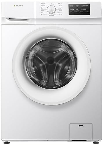 Lavadora 1000Rpm 6Kg Clase E ASPES AL6001ED Puerta XXL Blanco