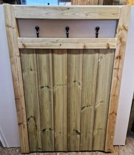 Wooden TVG Garden Gate Pedestrian Gate Wooden Pressure Treated 5ft 150cm,wooden garden gate, garden gates wooden, garden gates wooden, garden gates wooden, (150 cm High x 75 cms Wide x 5 cms Deep)